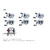 Available 2501_bkplate_red Brake Plate 2501C Non-IAR Red