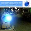 Security Warning Light, Blue LED Strobe Beacon Alarm Warning Flashing Light, 12V Warning Lamp Without Sound