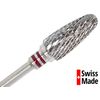 Nailtechnik Premium Left-Handed Carbide Burr Pin Medium 60