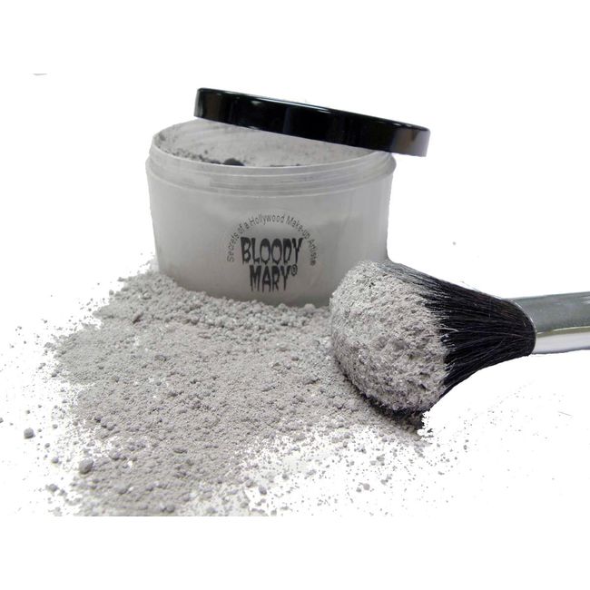 Bloody Mary Makeup Loose Setting Powder, Grey