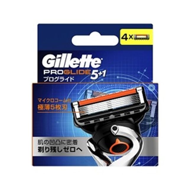 [P&amp;G] Gillette Proglide Spare Blades 4 pieces [Cosmetics]