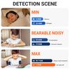 Digital Decibel Meter - Portable SPL Meter with Backlit LCD Display (35-130dB(A) Range) - MAX/MIN Data Hold - Noisemeter - Digital dB Reader Meter for Home, Classroom, Workshop, and Office Use