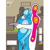GunFun Hostage Paper Shooting Targets - 10 Pack - 19" x 24"