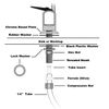 Water Gem and Liff Compatible Replacement Water Filter Lever Tap Chrome