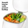 OXO Good Grips Easy-Clean Compost Bin - White - 2.8 Litre