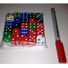 Big Cherry Dice, 24 x 16mm Round Corner Spot - Mixed