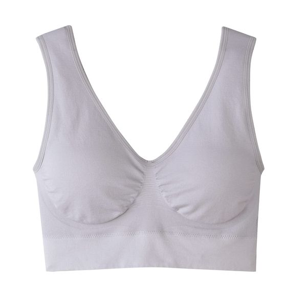 Cool Rakuchin Bra Ice Gray LL