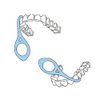 PESITRO Orthodontic Aligner Remover, 1 Piece, Presty, Corrective, Green