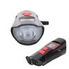 Jauarta Mountain Computer with Headlight USB Rechargeable Speedometer with Light