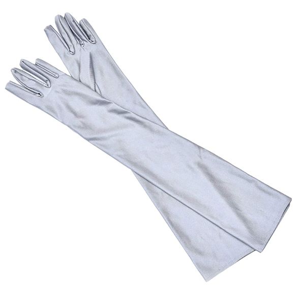 WHITE FANG NT024 Cloth Gloves Protective Arm Cover Arm Warmer Gardening Outdoor Ladies NT024 (03: Gray)