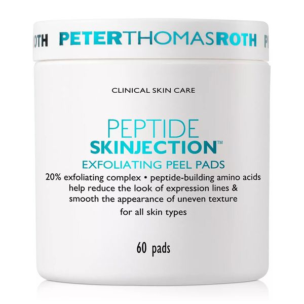 Peter Thomas Roth Peptide Skinjection Exfoliating Peel Pads 60 Cts P1