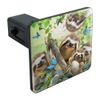 GRAPHICS & MORE Sloth Family Selfie Tow Trailer Hitch Cover Plug Insert