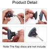 2Inch Quick Change Roll Lock Sanding Discs Pad Holder Adapter with 1/4" Shank