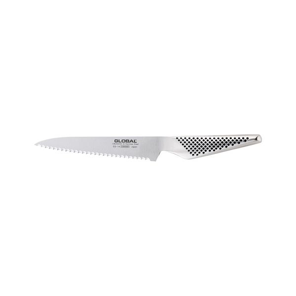 Global GS-14 Utility Knife, stainless_steel, sand