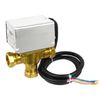 SPARES2GO 3 Port Mid Position Valve 28mm Motorised Central Heating/Boiler System Control