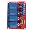 5V/12V/24V Relay module,4 Channel Optocoupler Relay Module Board High & Low Trigger (5V)