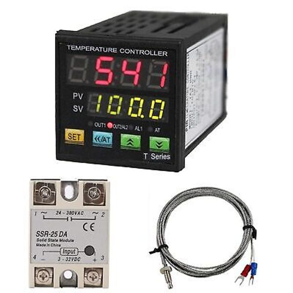 PID Temperature Controller Industrial Automation Control Meter Indicator, Hig...