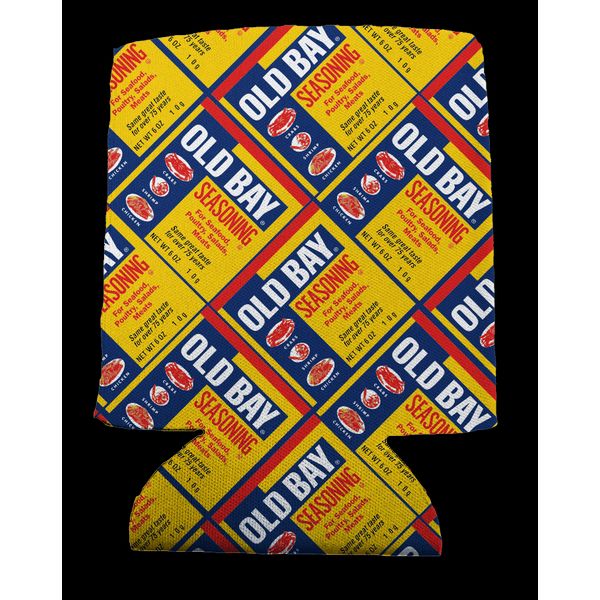 Flat OLD BAY Can Pattern / Can Cooler - 10/$6 Each / Yellow