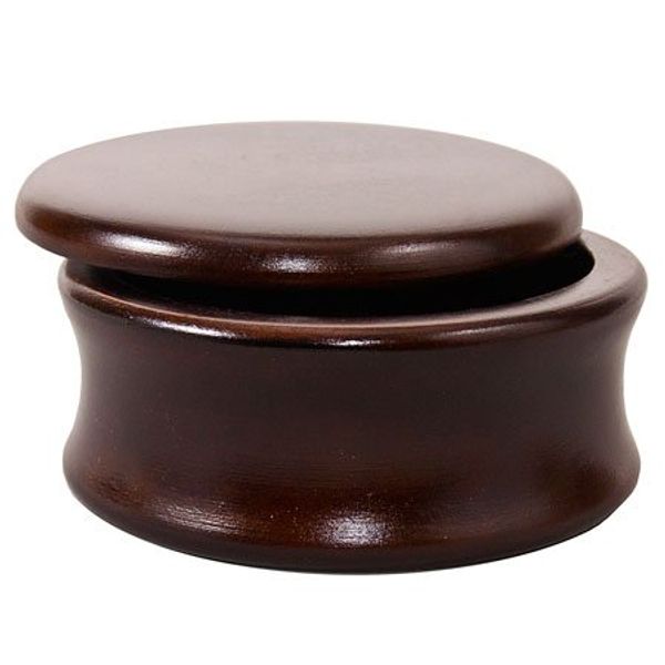 Parker Safety Razor Hand carved Genuine Mango Wood Shaving Soap Bowl - Classic Style