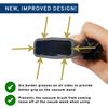 MaximalPower Flexible Crevice Vacuum Tool Attachment w/ Removable Brush Head