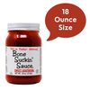 Bone Suckin' Sauce Sweet Southern BBQ Sauce - 18 oz in Glass Bottle, All-Purpose Barbecue Sauce, For Ribs, Chicken, Pork, Beef, Gluten-Free, Non-GMO, Kosher, Sweetened w/ Cane Sugar & Molasses - 1 Pc