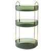 3-Tier Rotating Makeup Organizer 360° Spinning Perfume Storage