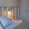 Long Life Lamp Company Brush Chrome Mounted Reading Wall Light Pull Switch Adjustable Head H3037