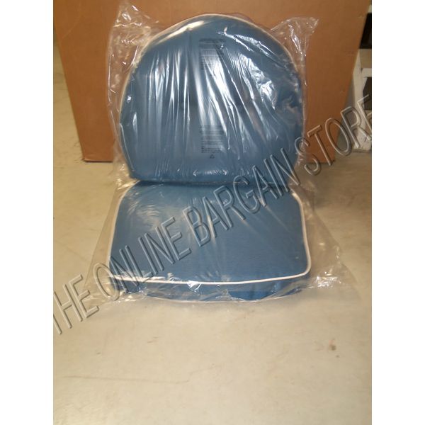 Frontgate Georgian Charleston Replacement Dining Chair cushion sapphire blue 