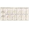 60 Pcs Imperial Parallel Key Assortment Set Kit Pack Assorted Various Sizes Box