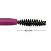 Shishida Seishindo MP-323 Makeup Brush, Screw Brush & Comb, Made in Japan, Pink