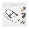 AIMADI Kitchen Sink Faucet,Black Kitchen Faucets with Pull Down Sprayer,Black...