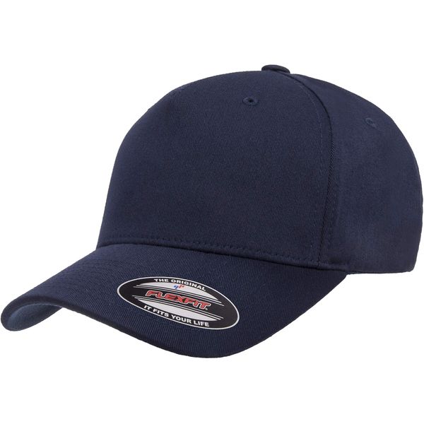 Flexfit Men's Five Panel Cap, Navy, X-Large