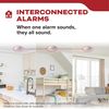 Kidde Hardwired Smoke Detector, 10-Year Battery Backup, Interconnectable, LED Warning Light Indicators, 2 Pack