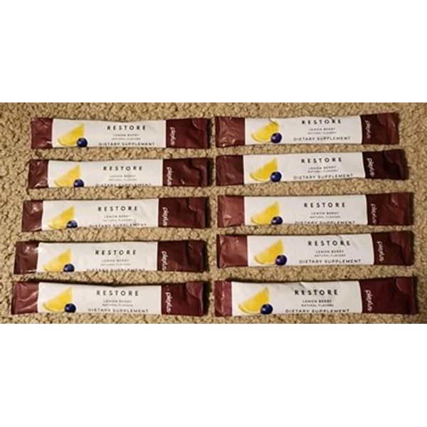 Plexus RESTORE Cellular Detox Support Lemon Berry Flavor 10 Single Serve Packets