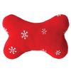 Zanies Plush Blizzard Bones Dog Toy, Small, Blue
