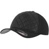 Flexfit Diamond Quilted Kappen, Black, L/XL