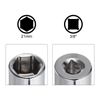 Sourcingmap 3/8-Inch Drive 21mm 6-Point Shallow Socket, Metric, Cr-V