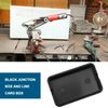 Create idea 4Pcs Junction Box 55x35x15mm ABS Electrical Box Small Waterproof Electric Project Case for Electronics PCB Case,Electronic Hobby Box, Black