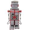 Freak Scene Superfreak Robot – Silver – Tin Robot – Retro Tin Toy