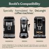 DeLonghi Cleaning & Descaling Kit - 1 Bottle Solution & 4 Filters
