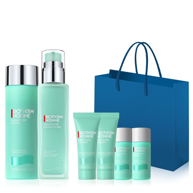 [N Gift] Aqua Power 2-step set (toner + lotion) (+ toner 50ml + cleanser 80ml, shopping bag)