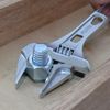 FUJIYA Tools, FLS-43G-F, Short Adjustable Wrench with Grip