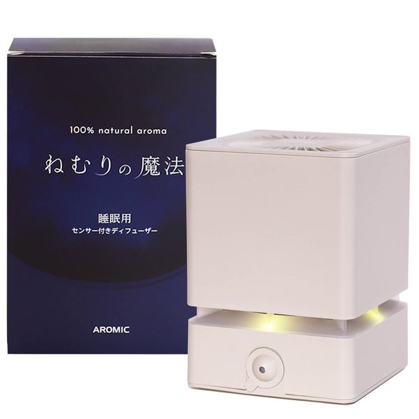 Aroma Diffuser for Sleeping (Magic of Nemuri) (Ecru, Body Set)