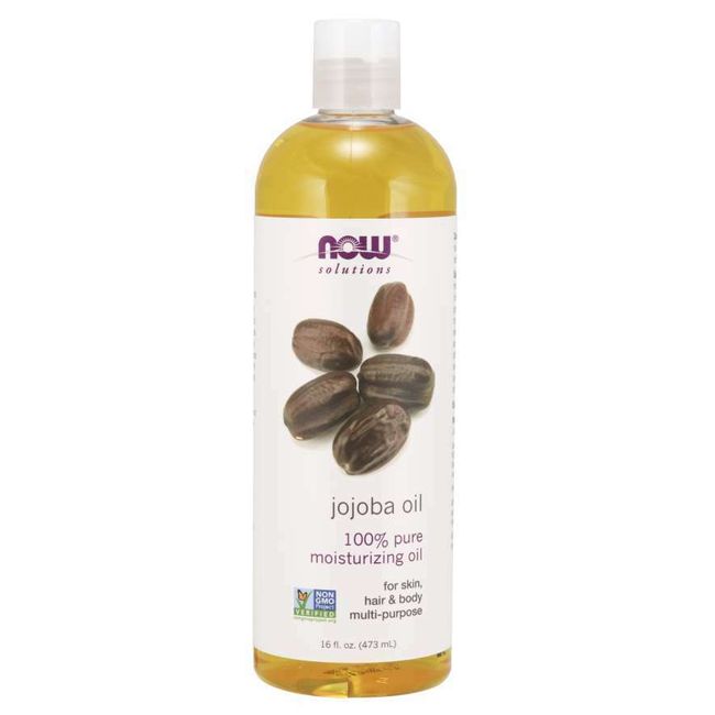 NOW Foods - NOW Solutions Moisturizing Jojoba Oil - 16 fl. oz.