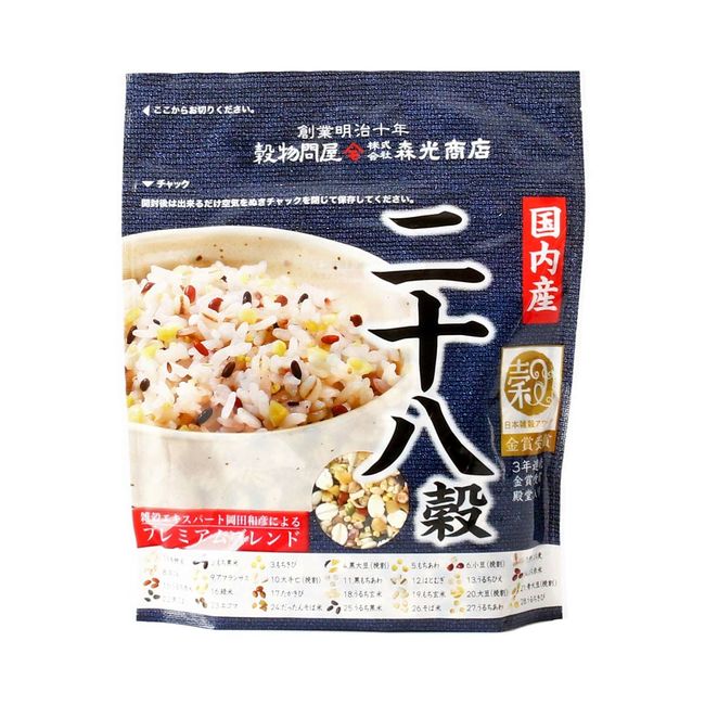 Morikitsu Shoten Domestic 28 Cereals, 6.3 oz (180 g) x 3