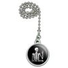 Graphics & More Skeleton Never Better Ceiling Fan and Light Pull Chain