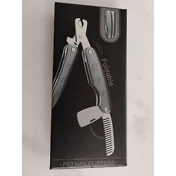 Pet Nail Clippers and Trimmers-Multifunctional Foldable Type KXCDTECH