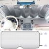 2X Foldable Car Windshield Front Window Sun Shade Cover Visor UV Block Protector