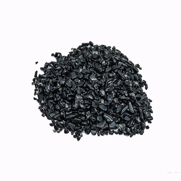 VMDEKK Obsidian Chips Stones,Fish Tank Gravel and Healing Crystals Bulk,Decorative Stones for Plant Pots,Tumbled Stone Coloured Garden Stones for Plants,Crafts,Vases Filler, Aquarium Gravel 100g.