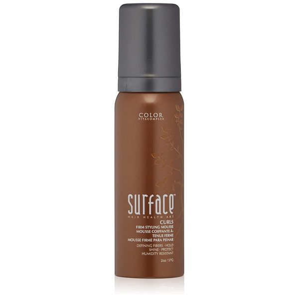 SURFACE Hair Curls Firm Styling Mousse, 2 oz